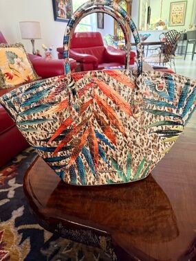 Brahmin Mira Botanical Melbourne Tote